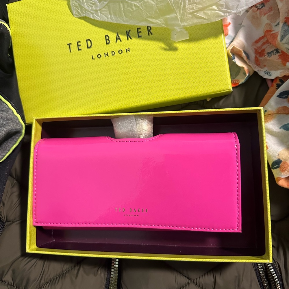 Ted Baker Vibrant Pink Wallet